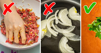 12 вредных кулинарных привычек, из-за которых результаты готовки постоянно нас разочаровывают