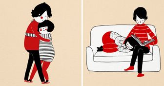 15 теплых иллюстраций о спонтанном проявлении любви