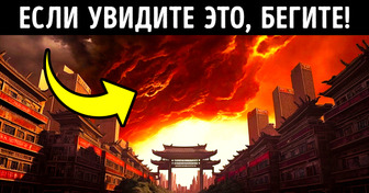 Таинственное красное небо над Китаем напугало местных жителей