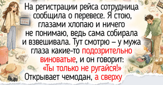 20+ историй из аэропортов о том, что самое интересное порой начинается еще до посадки