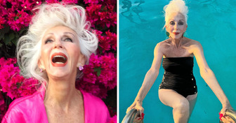 «Это не по возрасту». 74-летняя женщина носит розовое и открытые купальники и чихать хотела на все стереотипы
