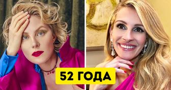 Посмотрите, как выглядят в одном и том же возрасте российские и голливудские звезды