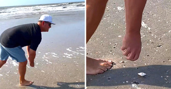 Дедушка с нетерпением ждал похода с внучкой на пляж — и у этого была невероятно трогательная причина