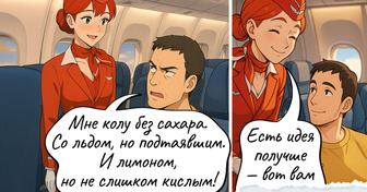 17 ироничных комиксов, которые доказывают: за улыбкой бортпроводника — железное терпение
