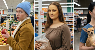 Что, если бы Джоконда пошла за гречкой? Мы «оживили» 15 героев картин и отправили их в супермаркет