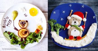 10 способов превратить детский завтрак в мультфильм на тарелке