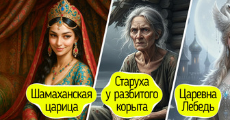 Мы попросили нейросеть создать 16 иллюстраций к сказкам Пушкина, и результат — просто «ах»