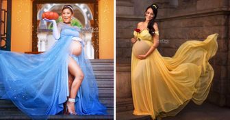 Фотограф отказалась от обычных снимков беременных и превратила будущих мам в героинь Disney