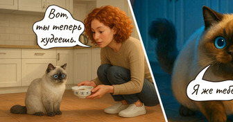 15+ озорных комиксов о том, как видят одну и ту же ситуацию хозяин и его питомец