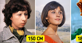 30+ советских актеров и актрис, реальный рост которых вряд ли можно угадать, глядя на экран