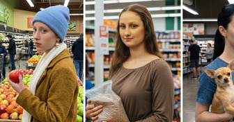 Что, если бы Джоконда пошла за гречкой? Мы «оживили» 15 героев картин и отправили их в супермаркет