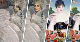 15 красавиц с портретов, которые преобразились с помощью современного макияжа