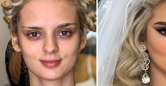 20+ работ албанского визажиста, которые показывают, насколько свадебный макияж может преобразить невесту