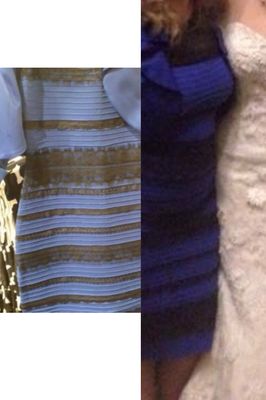 Оптическая иллюзия: какого цвета платье?