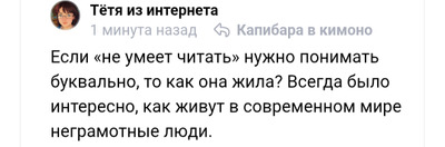 Комментарий с изображением на AdMe.Media