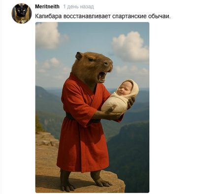 Комментарий с изображением на AdMe.Media