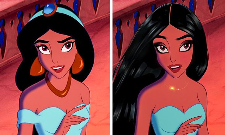 Как бы выглядели принцессы Disney, если бы родились в наше время