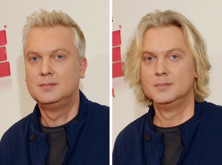 Как бы выглядели 20+ наших знаменитых мужчин, если бы они решили отрастить длинные волосы