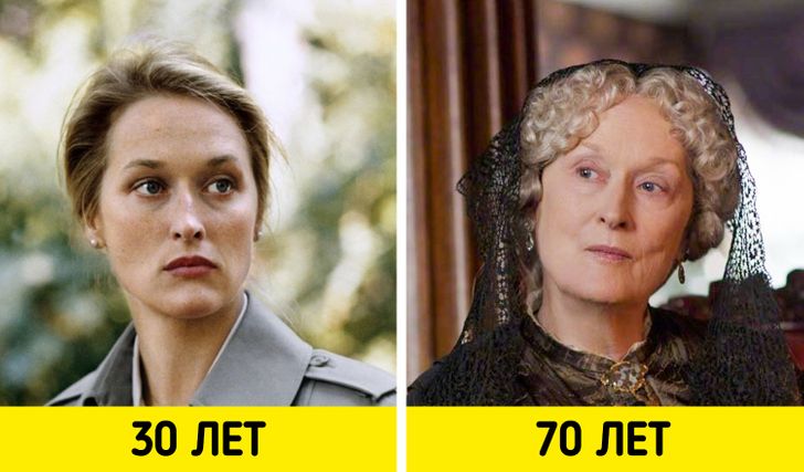 Как выглядели 15+ культовых актрис в своих звездных и последних ролях