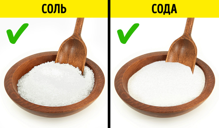 Как отличить соли