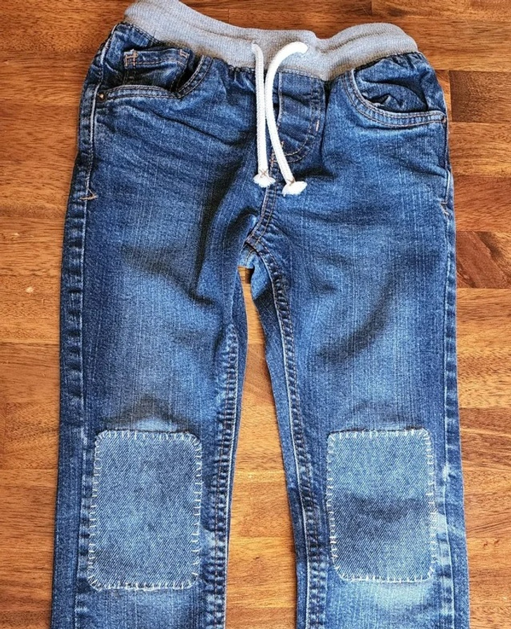 Как красиво зашить или замаскировать дырку на джинсах