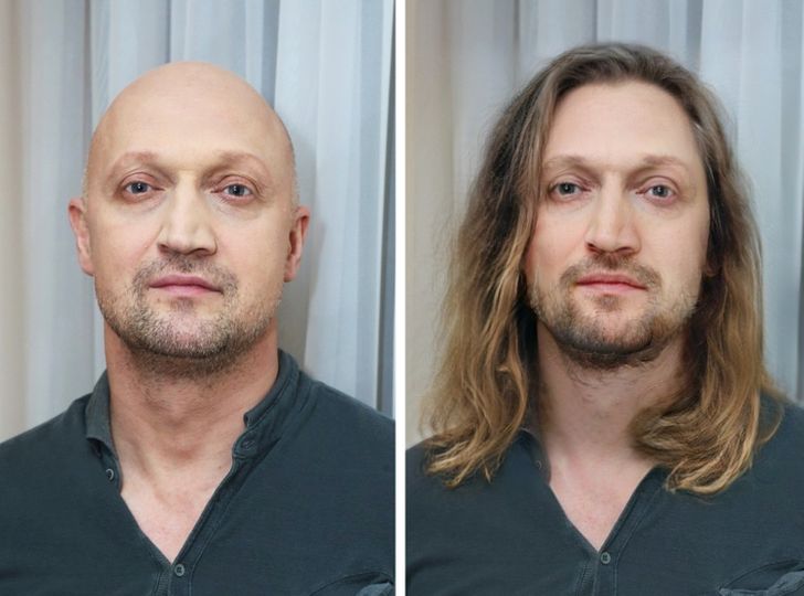 Как бы выглядели 20+ наших знаменитых мужчин, если бы они решили отрастить длинные волосы