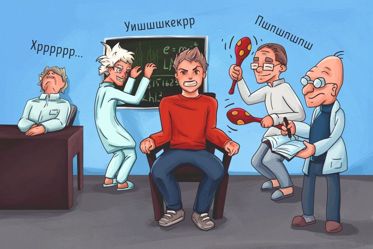 Почему некоторые звуки так раздражают, что аж зубы сводит / AdMe