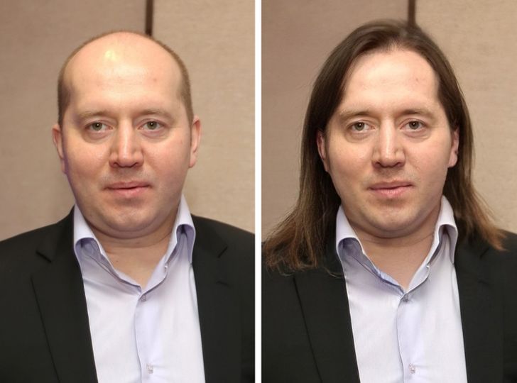 Как бы выглядели 20+ наших знаменитых мужчин, если бы они решили отрастить длинные волосы