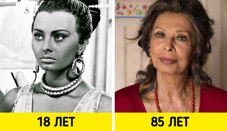 Как выглядели 15+ культовых актрис в своих звездных и последних ролях