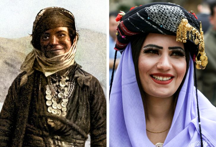 15 красноречивых примеров того, как изменились женщины из разных стран за последние 100 лет