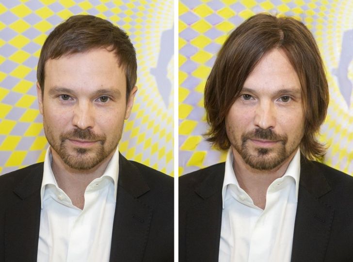 Как бы выглядели 20+ наших знаменитых мужчин, если бы они решили отрастить длинные волосы